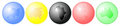 Free Buttons - Parts Of The World Stock Image - 6756711