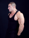 Free The Perfect Muscular Male Model Royalty Free Stock Image - 6757176