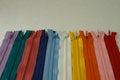Free Coloured Zipper Stock Image - 6768571