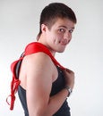 Free Attractive Man With Bra Royalty Free Stock Photo - 6771665