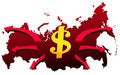 Free Money From Russia Stock Photography - 6786672