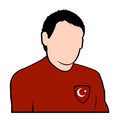 Free Turkish Football Player Royalty Free Stock Photography - 6786897