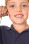 Free Happy Little Boy Showing Off His Lizard Vertical Stock Photos - 6788023