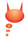 Free Devil Speech Bubble - Vector Royalty Free Stock Photo - 6790615
