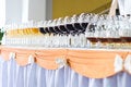 Free Array Of Wineglasses, Selective Focus Stock Photo - 6798160