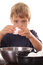 Free Little Boy Breaking An Egg Royalty Free Stock Photo - 6798965