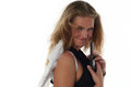 Free Girl Like An Angel With Pistol Royalty Free Stock Photos - 6802678