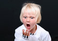 Free Little Girl S Expression Royalty Free Stock Photos - 6825838