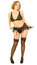 Free Pin Up Girl Holding Her Skirt Royalty Free Stock Photography - 6820257