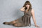 Free Stylish Girl In A Dress And Shoes Royalty Free Stock Images - 6826719