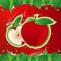 Free Apple Splash Royalty Free Stock Photos - 6830468