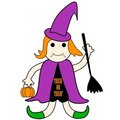 Free Witch Costume Stock Image - 6838421