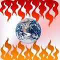 Free Earth,global Warming Royalty Free Stock Images - 6849999