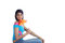 Free Artificial Flower And Real Girl Stock Images - 6843364