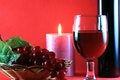 Free Red Wine With Wine Bottle Royalty Free Stock Images - 6859169