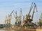 Free Port With Cargo Cranes Royalty Free Stock Photo - 6854355