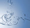 Free Abstract Blue Wave Splash Background Stock Photos - 6856713