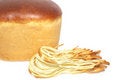 Free Fresh Bread Bread And Cheese Stock Images - 6862044