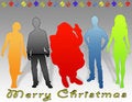 Free Christmas Card Royalty Free Stock Photography - 6863537