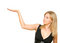 Free Young Women Holding Something On Her Hand Stock Photos - 6862023