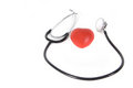 Free Conceptual Stethoscope On Heart Royalty Free Stock Image - 6895216