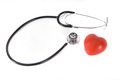 Free A Conceptual Stethoscope On Heart Royalty Free Stock Image - 6895226