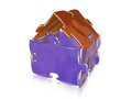 Free Puzzle Home Stock Photography - 6899952
