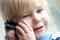 Free Child Speaks On The Telephone Royalty Free Stock Images - 6899469