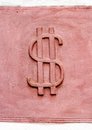 Free Dollar Symbol On Wall Royalty Free Stock Photos - 694248