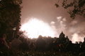 Free People Watching A Firework Royalty Free Stock Photo - 697665