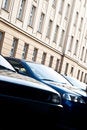Free Cars Over High Building Royalty Free Stock Photos - 6900978