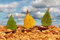 Free Three Walnut Boat Stock Photography - 6912052