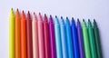 Free Colored Markers In Line Royalty Free Stock Images - 6930529