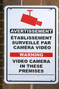 Free Bilingual Sign Royalty Free Stock Image - 71016