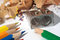 Free Pencils And Sharpener Royalty Free Stock Photo - 7009965