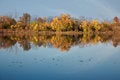 Free Fall Colors On A Calm Lake Royalty Free Stock Photography - 7027877
