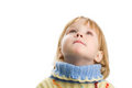Free Little Girl In Warm Sweater Stock Photo - 7032090