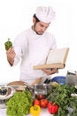 Free Young Chef Preparing Lunch Royalty Free Stock Photo - 7032625