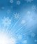 Free Radiating Snowflakes Background Royalty Free Stock Photos - 7049648