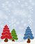 Free Textured Christmas Trees Royalty Free Stock Photos - 7049788