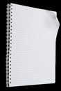 Free Notebook Page With Curl Stock Images - 7055044