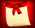 Free Notepaper With Ribbon Stock Photo - 7055750