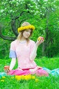 Free Lovely Girl Hold Apple Royalty Free Stock Photo - 7058585