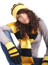 Free Portrait Of Winter Girl Stock Photography - 7059282