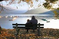 Free Two On The Autumn Lake Royalty Free Stock Image - 7063956