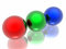 Free RGB Spheres Royalty Free Stock Image - 7065466