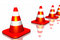 Free Traffic Cone Stock Photography - 7065832