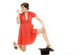 Free Hat Trick Girl Stock Photo - 710410