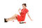 Free Girl With Cards And Tokens Stock Images - 710574