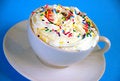 Free Latte With Sprinkles Royalty Free Stock Photography - 7195527